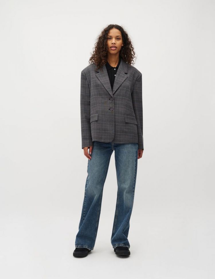  GREY CHECK