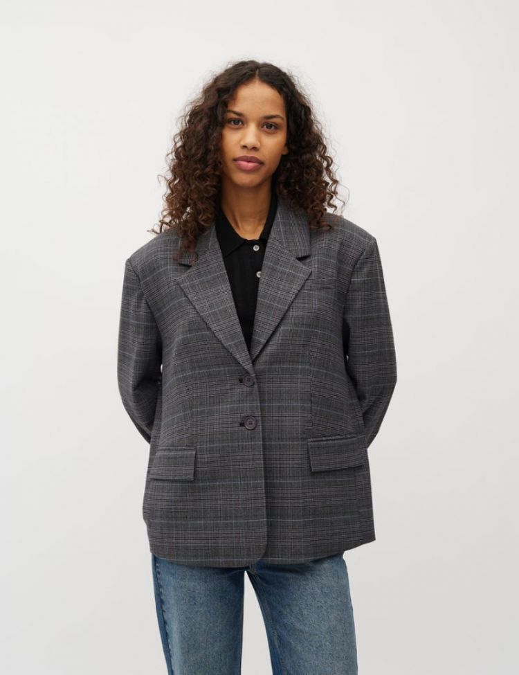  GREY CHECK