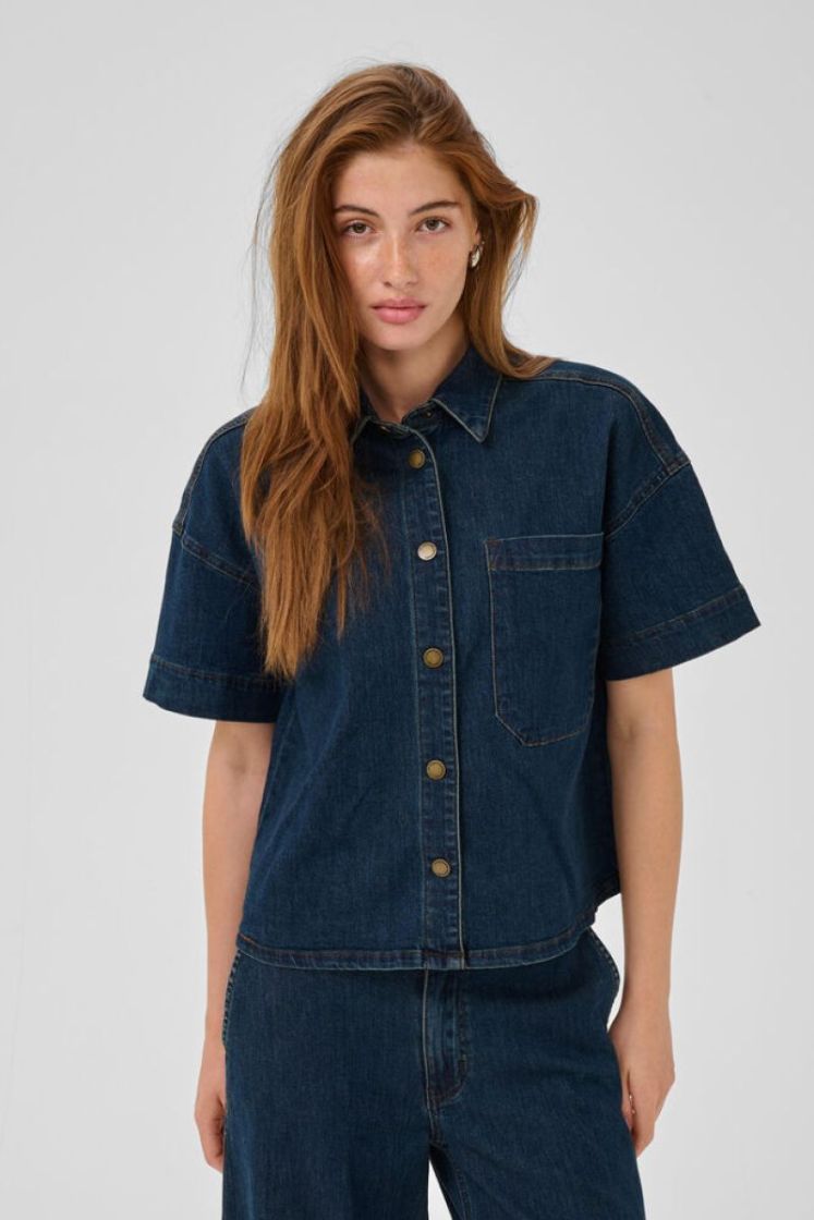  DARK BLUE WASH