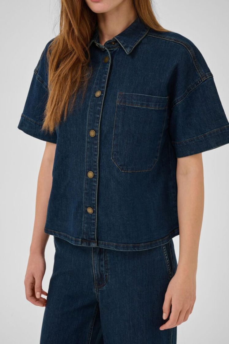  DARK BLUE WASH